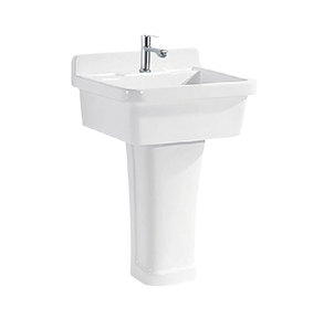 Square Shape Laundry Sink With Pedestal From China Manufacture