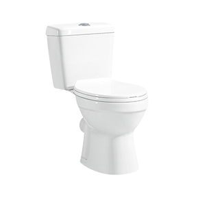 Short Projection Close Coupled WC & Soft Close Seat,Rimless Washdown