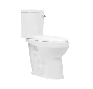 Standard Height Two-piece Ceramic Toilet With Siphonic 12