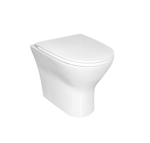 Comfort Height Back To Wall Toilet Bowl,White(Bowl Only)
