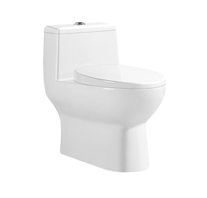 Skirted Top Flush One-piece Toilet With Comfort Height