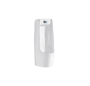 Floor Standing Urinal With Water Sense,Back Against the Wall