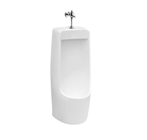 Top Hand Press Urinal,Glossy White Color,Floor Standing Installation
