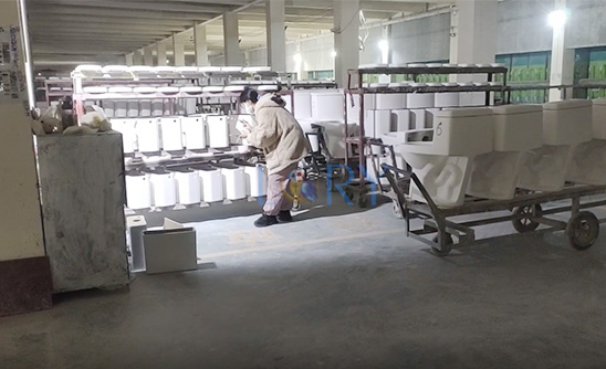 Lory Toilet Factory Quality Management